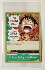 2022 One Piece I’m Gonna Be King of the Pirates P-024 Pirate Party Vol. 1 Sealed picture