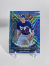 Corey Seager 2013 Bowman Chrome - Prospects #BCP125 Blue Wave Refractor  picture