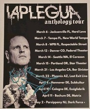 Laplegua Anthology Tour Signed 8x10 By Andy Eric 13 Combichrist 2026 picture
