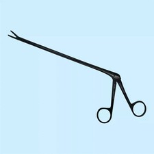 Caspar Intervertebral Disc Rongeur 1mm X 10mm Black Titanium Neuro Orthopedic picture