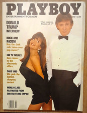 Playboy Magazine March 1990 Vintage Donald Trump Interview / Donald Trump Cover. picture