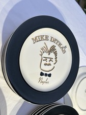 -EXTREMELY RARE- MIKE DITKA'S..NAPLES RESTAURANT  SUPER BOWL II DINNER PLATE picture