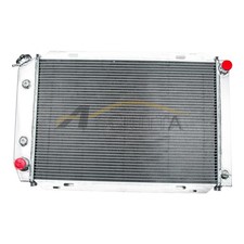 4 Row Radiator 1979-1993 Ford Mustang Thunderbird Mercury Cougar Capri Lincoln picture