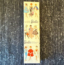 Vintage Mattel Barbie Bubblecut Fashion Doll 11.5in MPN 850 Ash Blonde w/ Box picture