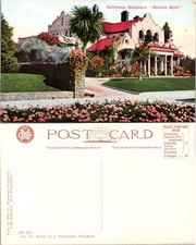 California Residence Mission Style Postcard picture