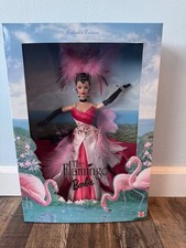 Vintage 1998 The Flamingo Barbie, Birds Of Beauty Collection #22957, NEW IN BOX picture