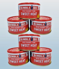 BUMBLE BEE WILD CAUGHT TUNA SWEET HEAT 3 OZ EXP: 2028 LOT OF 6 picture