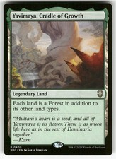 Yavimaya, Cradle of Growth 409 Commander: Modern Horizons 3 Magic MTG NM picture