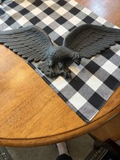 Vintage/Cast Aluminum/American Bald Eagle Wall/Bronze Tone Finish #7208/3.8 Lbs picture