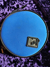 Vintage 1999 MTV Networks CD Case Blue Wetsuit Media Holder 24 Disc Wallet Y2K picture