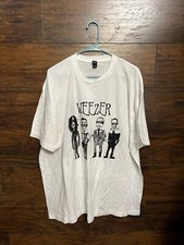 Weezer Tim Burton T-shirt Tour Shirt - Nightmare Before Weezer 2014 Deadstock picture