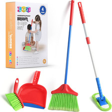 Kids Cleaning Set 4 Piece – Toy Cleaning Set for Toddler Girl & Boy picture