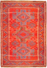 4x6' Antique Traditional Kazak Rug 5389 picture