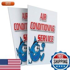 SignMission Air Conditioning Service 2-Pack 24