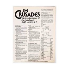 SPI Wargame Crusades Bag VG+ picture