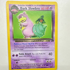 The Pokémon Company Dark Slowbro 29/82 Team Rocket Holo Rare English 60 HP picture