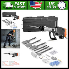VEVOR 2200W Electric Demolition Jackhammer Concrete Breaker w/ 6 Chisels picture