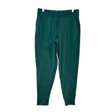 Soma Weekend Teal Green Tech Knit Jogger Pants Casual Active Womens M Drawstring picture