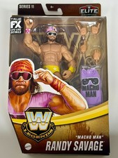 WWE Elite Legends 11 Macho Man Randy Savage Yellow Trunks Chase Mattel 2021 picture