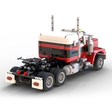 ZITIANYOUBUILD MOC-138325 Tech Semi-trailer Truck 1538 Pieces Dynamic Version picture