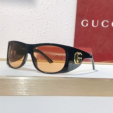 Gucci GG2170S Sunglasses 45□14-125 Black Frame Orange Lens Designer Shades picture
