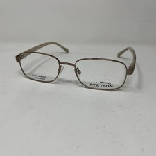 STETSON EYEWEAR ST 1804 LIGHT BROWN 183 57/18/145 FLEX HINGE 203N picture