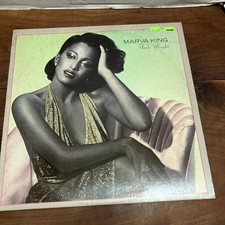 Marva King – Feels Right LP Record 1981 Promo Planet Records R&B Soul 33 RPM picture