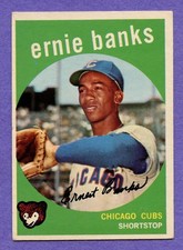 1959 Topps Ernie Banks #350 Cubs VG-EX picture