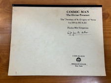 Advance Copy Cosmic Man The Divine Presence by Paulos Mar Gregorios 1st U.S. Ed picture