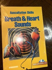 AUSCULTATION SKILLS: BREATH & HEART SOUNDS (BOOK WITH 2 By Springhouse **NEW** picture