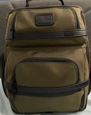 Tumi Alpha 3 Brief Backpack Olive Night 2603580-NWOT $625 picture