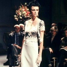 Vintage Christian Dior 1998 S/S In A Boudoir Mood by John Galliano Chiffon Skirt picture