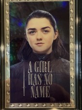 (1051) Agoro Game of Thrones Arya Stark 5g .999 Pure Silver Tier 2 Color picture