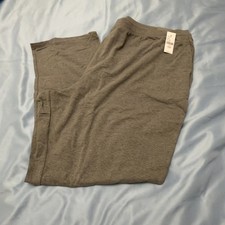 Catherines Suprema Women’s 3X 26/28W Gray Stretch Cotton Pants NWT Relaxed Fit picture