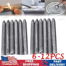 6 or 12 PACK Low Temperature Universal Welding Rod Sticks Metal Easy Melt New US picture