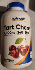 Tart Cherry Extract 3000mg 240 Vegetarian Caps Nutricost  picture