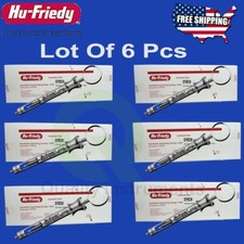Lot of 6 Pc Hu-Friedy CW Style Dental Anesthetic Aspirating 1.8ml Syringe SYRCW picture