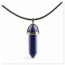 Lapis Lazuli Crystal Chakra Wand Pendant Natural Healing Gemstone ZARD CRYSTALS picture