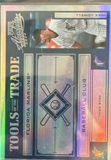 2004 Playoff Absolute Memorabilia - Tools of the Trade Mike Lowell Green /50 picture