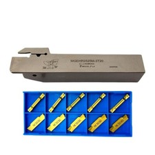 3MM CNC Grooving Partting Cut-Off Tool Holder MGEHR2525 + 10PCS MGMN300 insert picture