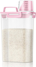 Tbmax Rice Storage Container 5 Lbs, Small Airtight Dry Food Container for Flour picture