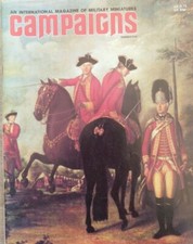 Campaigns International Military Miniatures War JUL No. 5 1976 Vintage Magazine picture