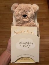 Slumberkins Honey Bear Snuggler & Board Book Graditude picture