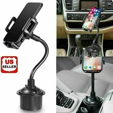New Universal Car Mount Adjustable Gooseneck Cup Holder Cradle for Cell Phone US picture