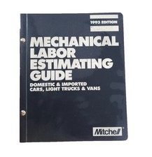 Mitchell 1993 Mechanical Labor Estimating Guide Domestic Import picture