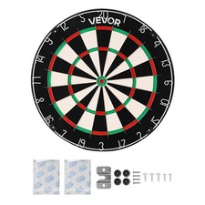VEVOR Dart Board Self-Healing Sisal Fiber Dartboard with Staple-Free Bullseye picture