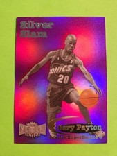 Gary Payton 1997 - 1998 Metal Universe Silver Slam Insert #10 picture