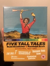 Five Tall Tales: Budd Boetticher & Randolph Scott-LE Indicator-Region Free-NEW picture