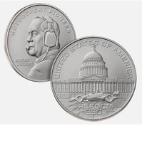 2026  Freedom 250 Race Medal Penske & Trump Dollar Coin w/OG Packaging picture