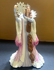 Lenox The Legendary Princesses Collection Snow Queen Porcelain Figurine Painted  picture